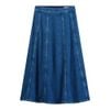 Tommy Hilfiger - Váy Jean Nữ Denim Ray Flared Midi Skirt