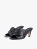 Tommy Hilfiger - Giày Cao Gót Nữ Leather Crossover Strap Heeled Mules