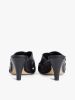 Tommy Hilfiger - Giày Cao Gót Nữ Leather Crossover Strap Heeled Mules