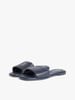 Tommy Hilfiger - Dép Quai Ngang Nữ Leather TH Monogram Strap Mules