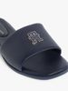 Tommy Hilfiger - Dép Quai Ngang Nữ Leather TH Monogram Strap Mules