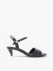Tommy Hilfiger - Xăng Đan Nữ Leather Open Toe Heeled Sandals