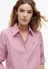 Tommy Hilfiger - Áo Sơ Mi Nữ Poplin Striped Regular Shirt