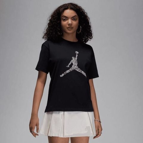 Nike - Áo thun tay ngắn thể thao Nữ Jordan Brooklyn Tee