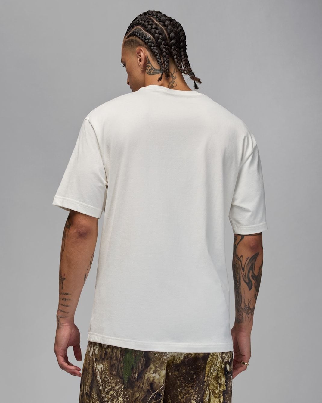 Nike - Áo phông tay ngắn thể thao Nam Jordan Brooklyn Men's Realtree Jumpman T-Shirt