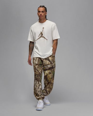 Nike - Áo phông tay ngắn thể thao Nam Jordan Brooklyn Men's Realtree Jumpman T-Shirt