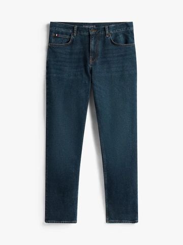 Tommy Hilfiger - Quần jeans ống đứng nam Denton Straight Blacker Blue - 4