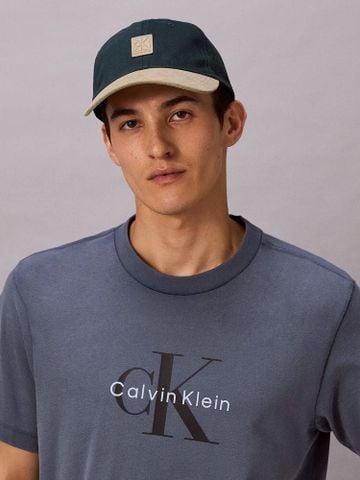 Calvin Klein - Nón Lưỡi Trai Nam Mixed Media Colorblock - 3