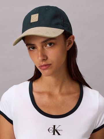 Calvin Klein - Nón Lưỡi Trai Nam Mixed Media Colorblock - 2