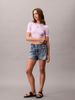 Calvin Klein - Áo phông thời trang nữ CK Logo Modal Stretch Classic Tee