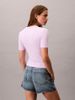 Calvin Klein - Áo phông thời trang nữ CK Logo Modal Stretch Classic Tee