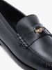 Tommy Hilfiger - Giày Thời Trang Nam Leather Debossed Logo Loafers