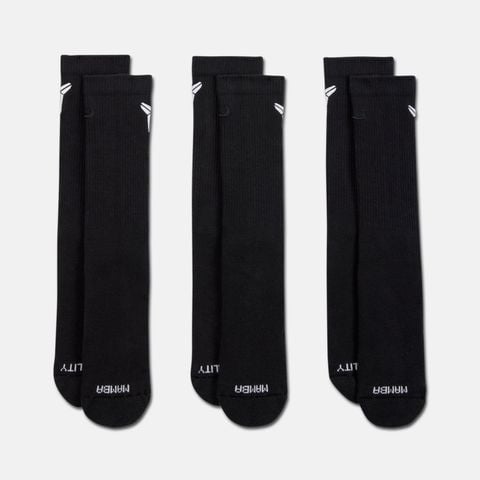 Nike - Vớ Cổ Cao Thể Thao Unisex Everyday Elevated 'Kobe' Crew Socks (3 Pairs) - 4