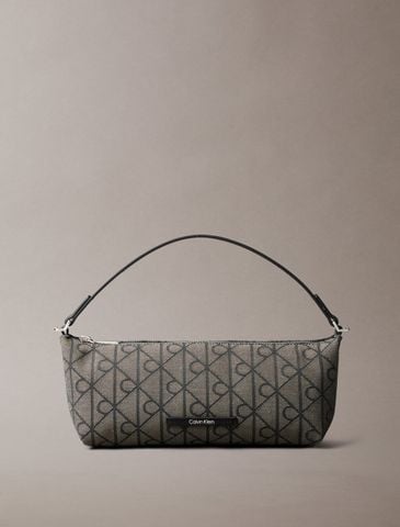 Calvin Klein - Túi Đeo Vai Nữ Emblem Jacquard Convertible Bag