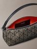 Calvin Klein - Túi Đeo Vai Nữ Emblem Jacquard Convertible Bag