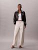 Calvin Klein - Quần dài nữ Cotton Twill Logo Tape Pants