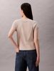 Calvin Klein - Áo tay ngắn dệt kim nữ Tech Knit Rib Classic T-Shirt