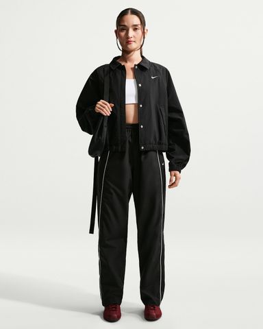 Nike - Quần Dài Thể Thao Nữ Sportswear Oversized Mid-Rise Tracksuit Bottoms