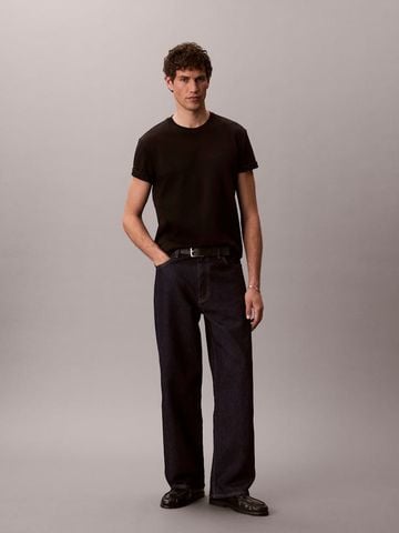 Calvin Klein - Áo Thun Tay Ngắn Nam Interlock Script Graphic T-Shirt