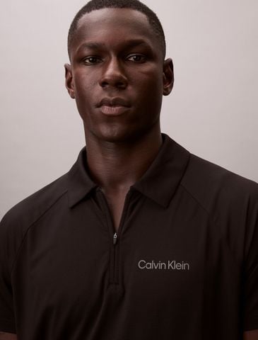 Calvin Klein - Áo Thun Có Cổ Nam Zip Pique Sport Shirt