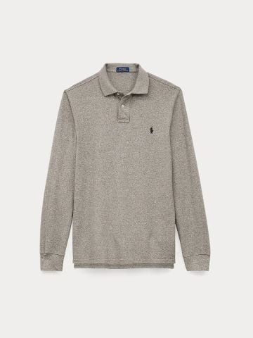 Ralph Lauren - Áo Thun Có Cổ Nam Custom Slim Fit Mesh Polo Shirt