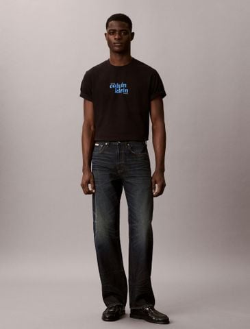 Calvin Klein - Áo Thun Tay Ngắn Nam 1989 Logo Graphic Relaxed T-Shirt