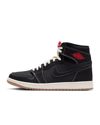 Nike - Giày Thời Trang Cổ Cao Nam Air Jordan 1 Retro High OG Flight Club Black and Sail