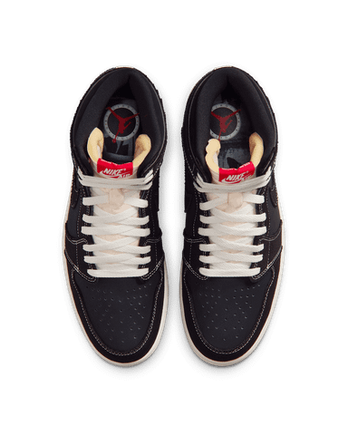 Nike - Giày Thời Trang Cổ Cao Nam Air Jordan 1 Retro High OG Flight Club Black and Sail