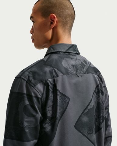 Nike - Áo Sơ Mi Nam SB Long-Sleeve Button-Up Skate Top