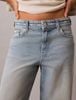 Calvin Klein - Quần Jean Dài Nữ Low Rise Logo Tape Baggy Jeans