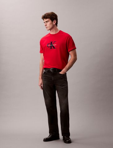 Calvin Klein - Áo Thun Tay Ngắn Nam Monologo Graphic Relaxed T-Shirt