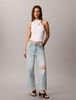 Calvin Klein - Quần Jean Dài Nữ Relaxed Crop Jeans