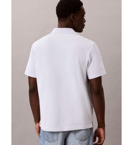 Calvin Klein - Áo Thun Có Cổ Nam SS EZ Monologo Casual Pique Polo