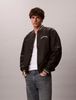 Calvin Klein - Áo Bomber Nam Long Sleeve Unfilled Nylon Tipped Graph