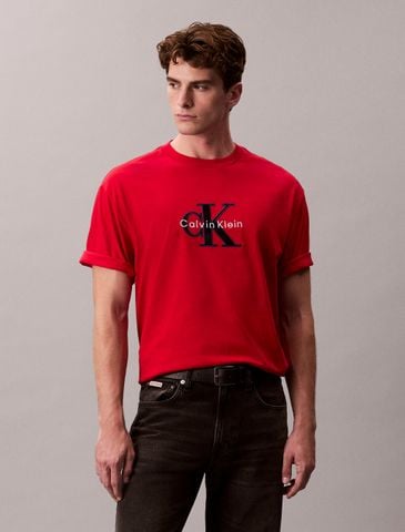 Calvin Klein - Áo Thun Tay Ngắn Nam Monologo Graphic Relaxed T-Shirt
