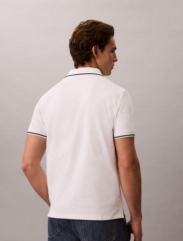 Calvin Klein - Áo Thun Có Cổ Nam Cooling Tipped Collar Polo