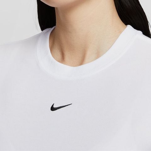 Nike - Áo Tay Ngắn Thể Thao Nữ Sportswear Chill Knit Crop