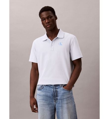 Calvin Klein - Áo Thun Có Cổ Nam SS EZ Monologo Casual Pique Polo