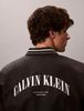 Calvin Klein - Áo Bomber Nam Long Sleeve Unfilled Nylon Tipped Graph
