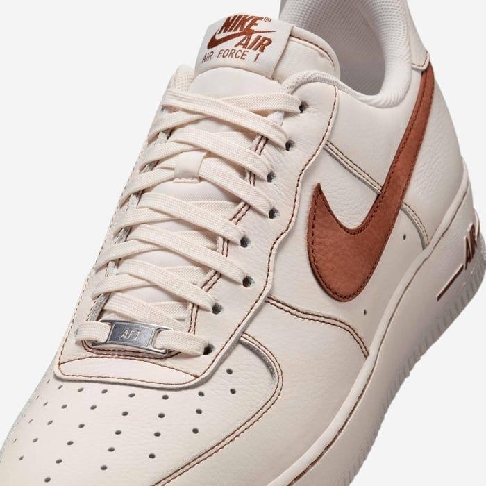 Nike - Giày thời trang thể thao Nam Nike Air Force 1 Low 'Ivory/Saddle Brown ' Men's Shoes