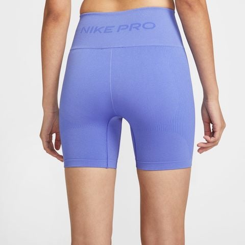 Nike - Quần Lửng Thể Thao Nữ Pro Nike Pro Seamless Women's Dri-FIT High-Waisted Biker Shorts