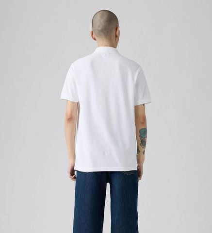 Levi's - Áo Polo Tay Ngắn Nam Housemark Polo White - 4