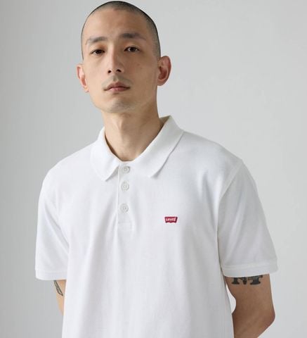 Levi's - Áo Polo Tay Ngắn Nam Housemark Polo White