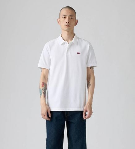 Levi's - Áo Polo Tay Ngắn Nam Housemark Polo White - 3