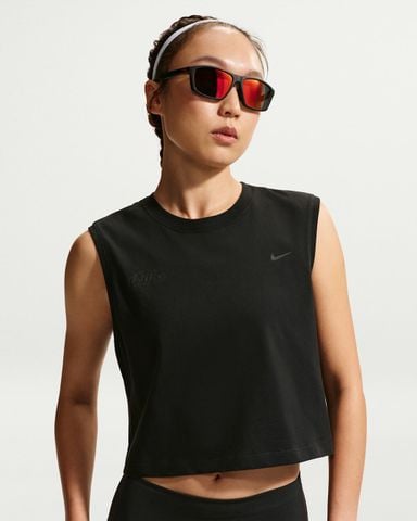 Nike - Áo Thun Ba Lỗ Thể Thao Nữ Swift Butterfly Dri-FIT Sleeveless Running T-Shirt