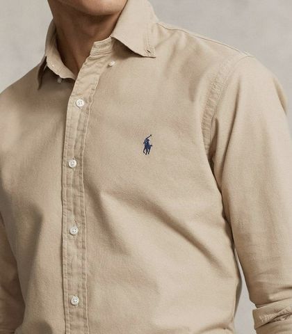 Ralph Lauren - Áo Sơ Mi Nam Custom Fit Garment-Dyed Oxford Shirt