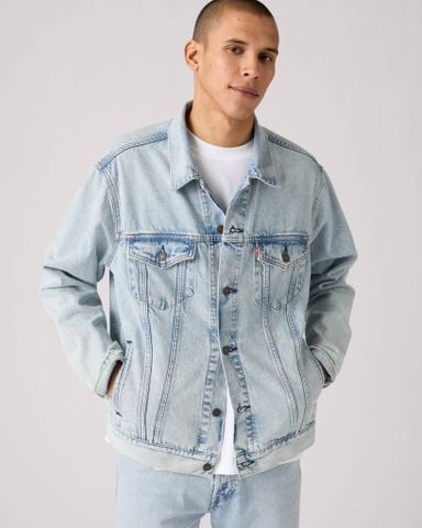Levi's - Áo khoác jeans nam Relaxed Trucker Jacket