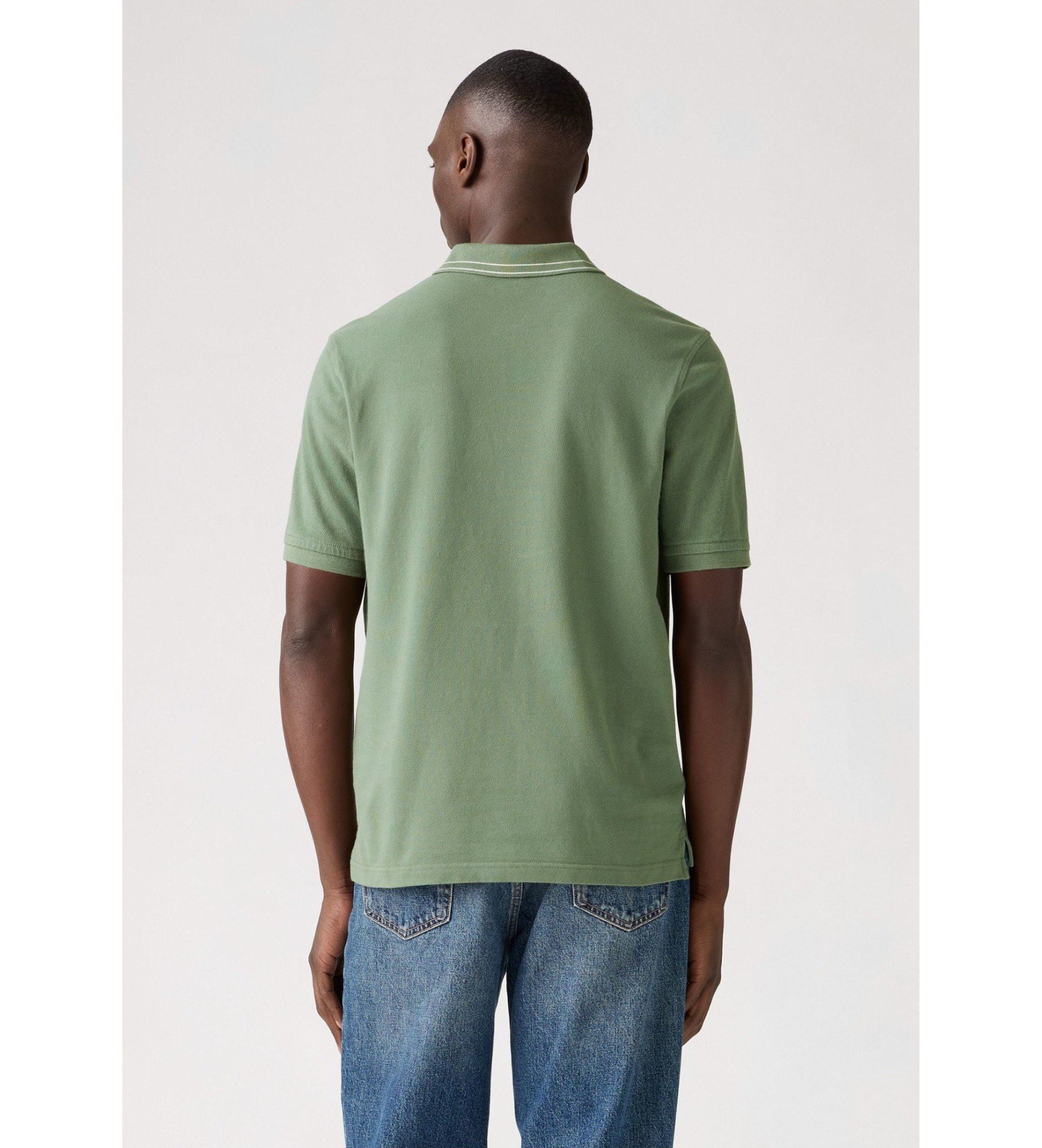 Levi's - Áo thun có cổ nam Regular Polo Green