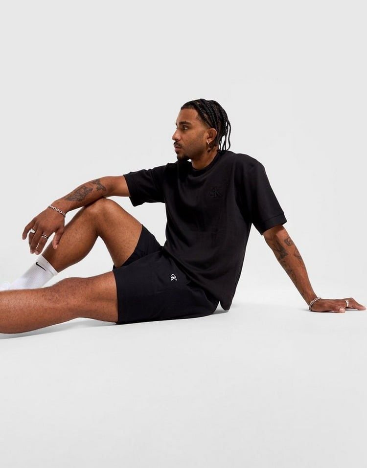 Calvin Klein - Quần nỉ ngắn nam Premium Terry Monogram Short