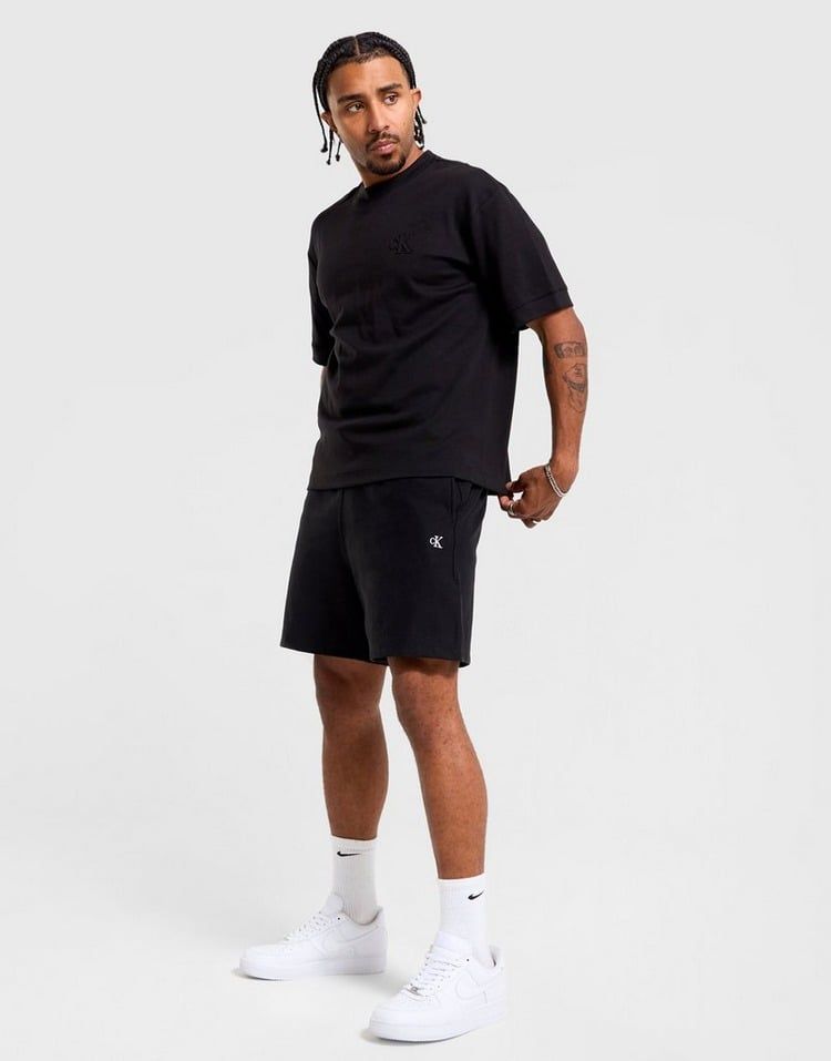 Calvin Klein - Quần nỉ ngắn nam Premium Terry Monogram Short